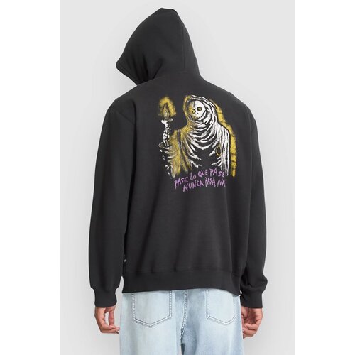 Volcom Nunca Passa Po Pulover s kapuco antique black Cene