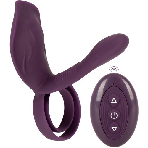SuperLove RC Couple&amp;#039;s Dual Pleasure Vibrator Purple Slike