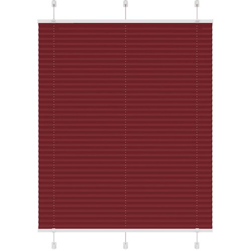  Plisirana roleta Bordeaux crvena 110x150 cm &Scaron;irina tkanine Cijene