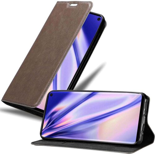 Cadorabo Ohi&scaron;je, združljivo z Samsung Galaxy S10 4G v kavovinsko rdeča - Za&scaron;čitni ovitek z magnetnim zapiranjem, stoječo funkcijo in režo za kartice, (20560786) Cene