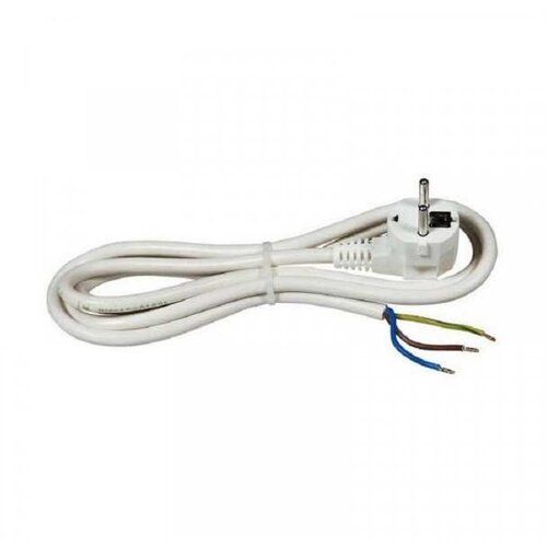 Commel priključni kabel H05VV-F3X2,5 (bijele boje, 2 m) Slike