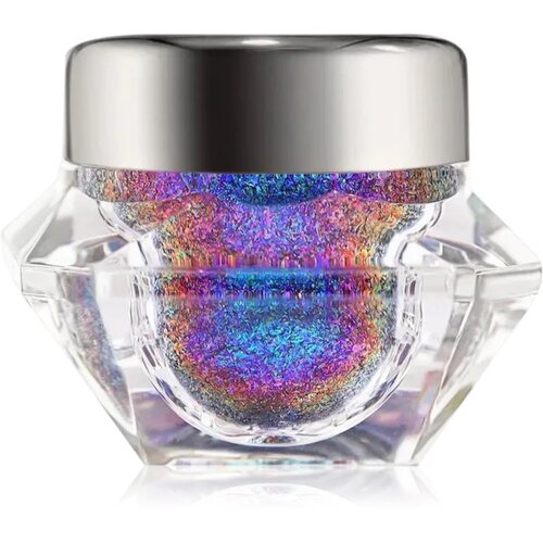 Danessa Myricks Beauty Infinite Chrome Flakes ble&amp;scaron;čeča senčila za oči odtenek Bi-Pride 3.8 g Slike