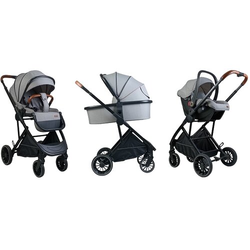 Bbo 3U1 KOLICA ZA BEBE 3u1 NEO (BD801) - LIGHT GREY Cene