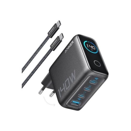 Anker 140W polnilec za prenosni računalnik, temno siv Slike