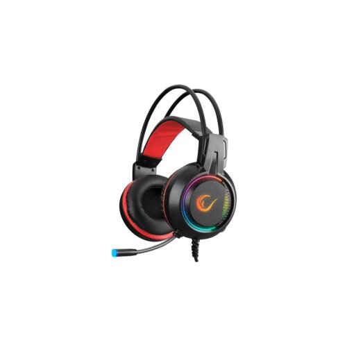  Slušalice sa mikrofonom gaming RAMPAGE RM-K25 LUNATIC PRO black/red USB 7.1 surround RGB Cijene