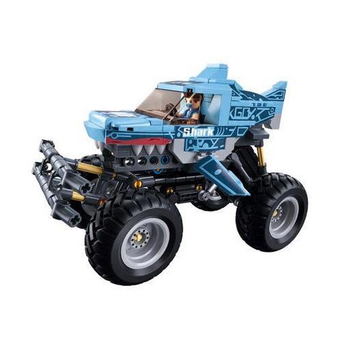 Sluban KOCKE VOZILO OFF ROAD PLAVI Cene