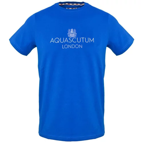 Aquascutum Majice s kratkimi rokavi - tsia126 Modra