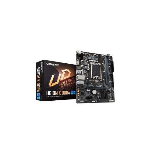 Gigabyte MB H610M K DDR4 G10, LGA1700, 2xDDR4, M.2, 2xSATA, 6xUSB, HDMI, mATX Cijene