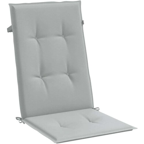 vidaXL Jastuci za stolice 4 kom svjetlosivi 120 x 50 x 4 cm od tkanine Cene