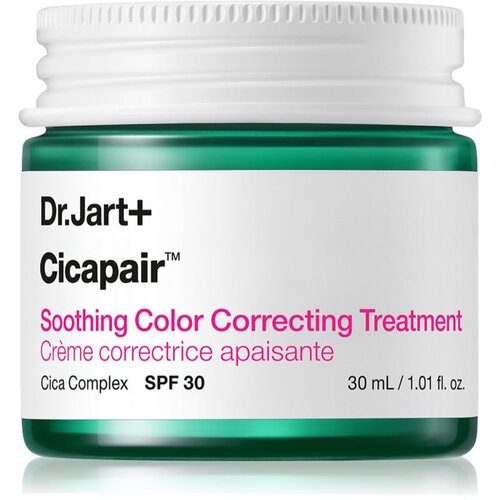 Dr.Jart+ Cicapair&amp;trade; Soothing Color Correcting Treatment intenzivna krema za zmanj&amp;scaron;anje rdečice SPF 30 30 ml Slike