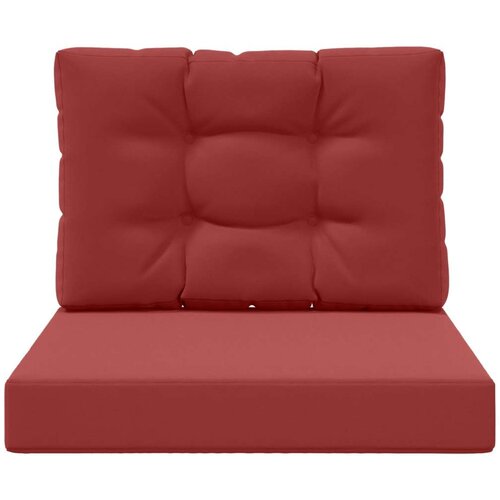  Jastuk za vanjsku sofU 2 pcs boja crnog vina Poliester - boja crnog vina 60 x 60 cm 1x sjedalo +1x naslon (3D s bartagom) Slike