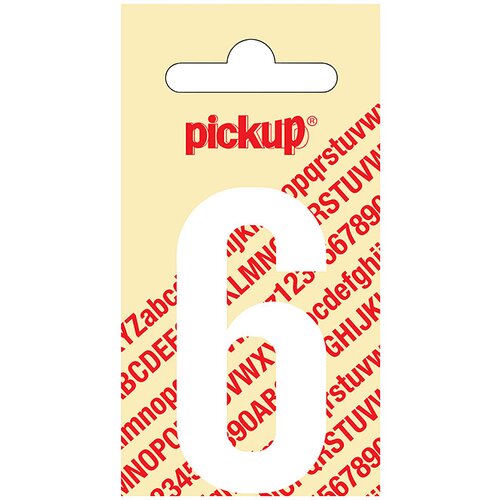  Nalepka Pickup (Motiv: 6, bele barve, višina: 60 mm) Cene