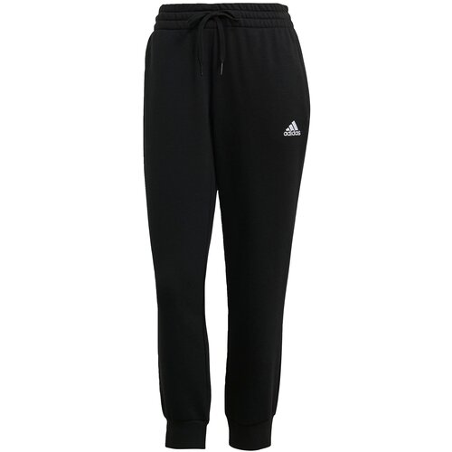 Adidas Sportske hlače 'Essentials' crna / bijela Cene