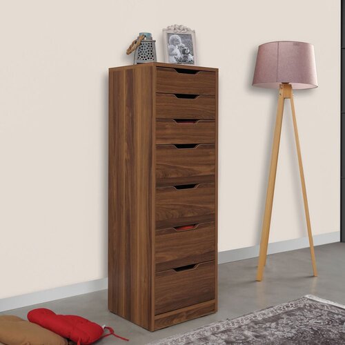 Woody Fashion Komoda Flow Walnut Cene