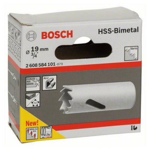 Bosch testera za bušenje otvora o19mm hss-bi ( 2608584101 ) Slike