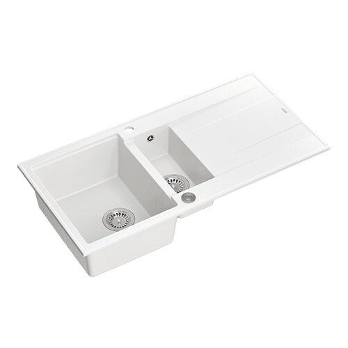 Quadron sudoper EVAN 156 + nano PVD snježno bijela/čelik s daljinskim upravljanjem Cijene