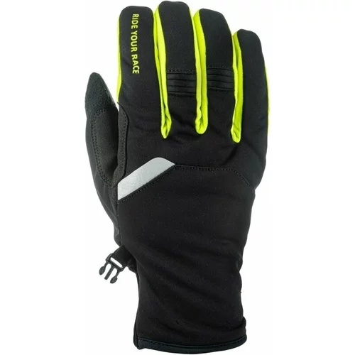 R2 Storm Gloves Black/Neon Yellow L Skijaške rukavice