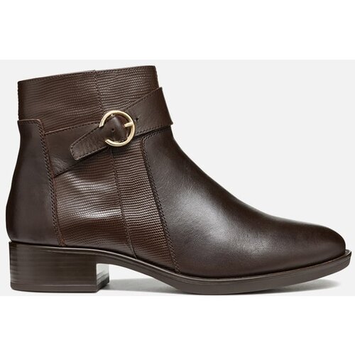 Geox Brown women's ankle boots Felicity - Women's Cene