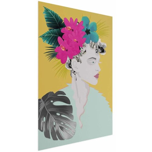  Plakat - Flowers in the Hair 21x30 Bez okvira Cijene