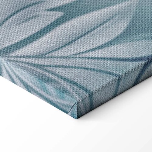  Slika - Ornaments in Worn Muted Turquoises: Delicate Plant Pattern 30x20 Standard Slike