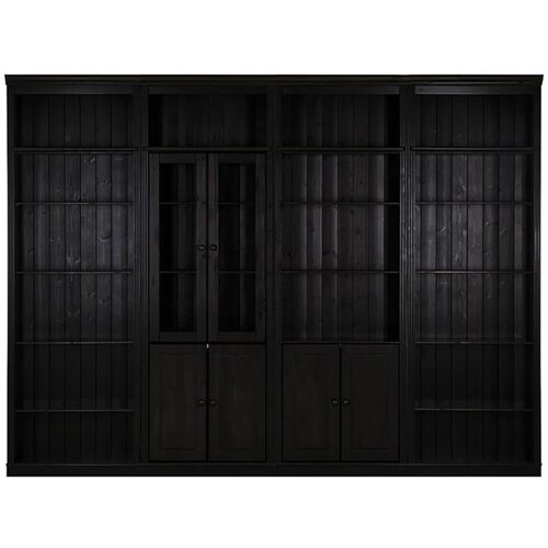 Støraa Rjav regal iz masivnega bora 370x223 cm Anita – Cene