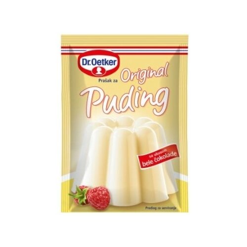 Dr. Oetker Puding DR.OETKER bela čokolada 38g Cene