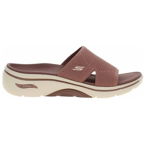 Skechers Natikači Go Walk Arch Fit 2.0 Bež Slike