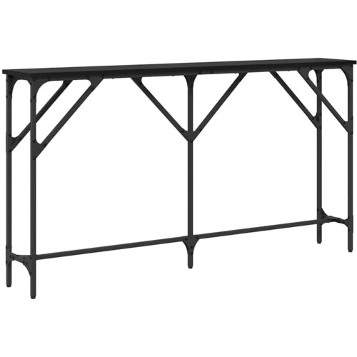  Konzolna stolica Crni hrast 140 x 23 x 75 cm Slike