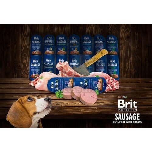 Brit kobasica za pse - piletina i jagnjetina 800g 13672 Cene