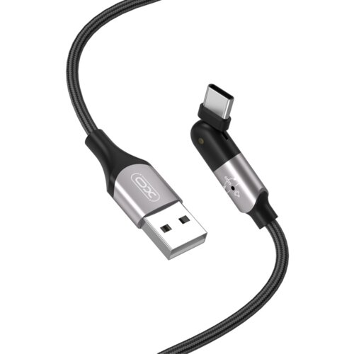 XO Kabel USB na USB-C 180° NB176 1,2m 2,4A črn, (20441785) Cene