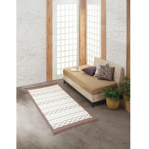 Dekordom tepih estrella 60x90cm 2119-B autunno lineo brown Slike