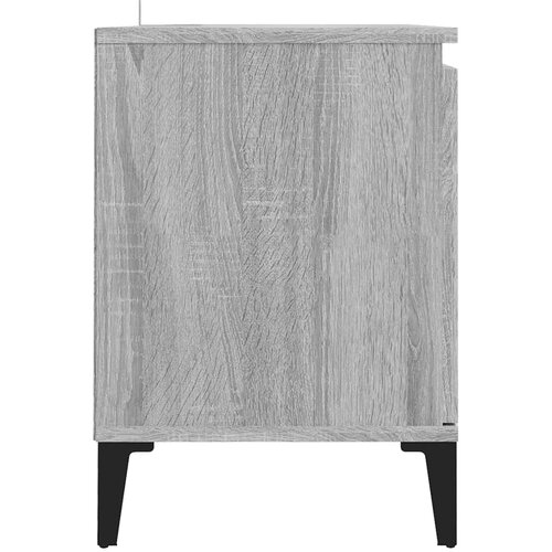  ormarić s metalnim nogama boja hrasta sonome 103,5x35x50 cm Slike