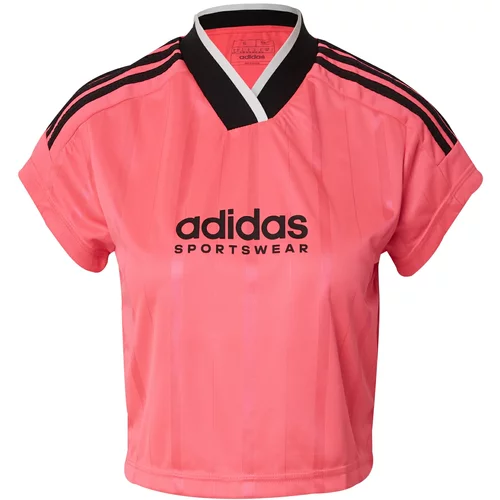 ADIDAS SPORTSWEAR Funkcionalna majica 'TIRO Q2' roza / črna / bela