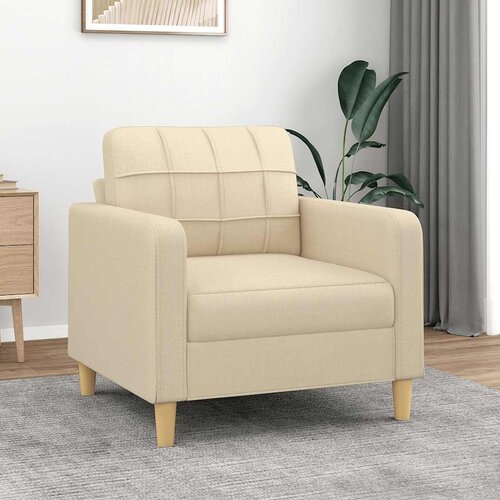  Fotelja krem 60 cm Tkanina Cene