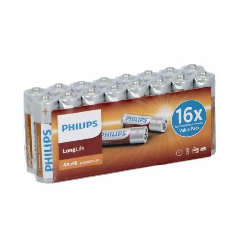 Baterija AA PHILIPS Longlife R6/AA 1.5V Alkalna 1kom Cene
