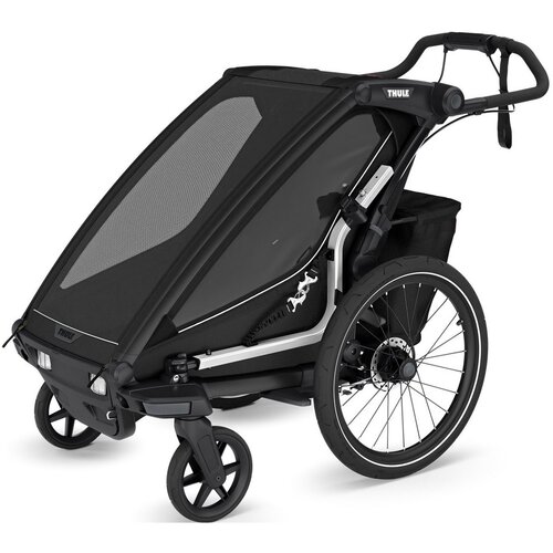 Thule &amp;scaron;portni voziček kolesarski single Chariot Sport 2 black Slike
