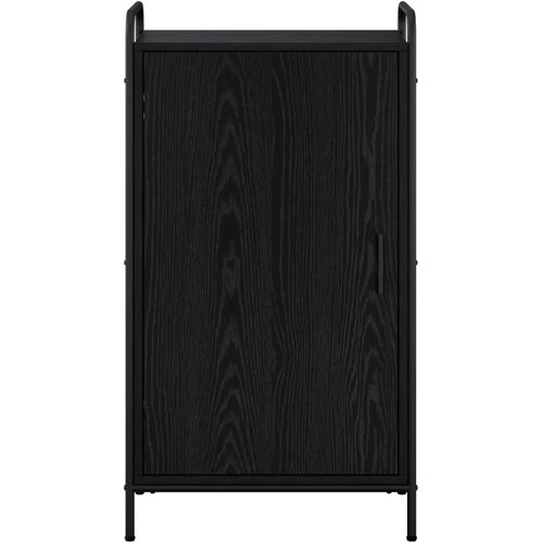 Ormar za cipele 51 x 36 5 x 93 cm Konstruirano drvo Crni hrast - Crni hrast 51 x 36 5 x 93 cm 4 etaže s vratima Slike