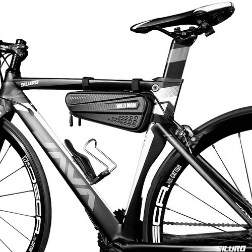 Wildman bike frame bag case m ES4 bike mount black black, (21994340) Cene