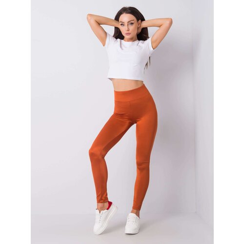 RUE PARIS Leggings-1000-LG-3103.11X-dark orange Cene