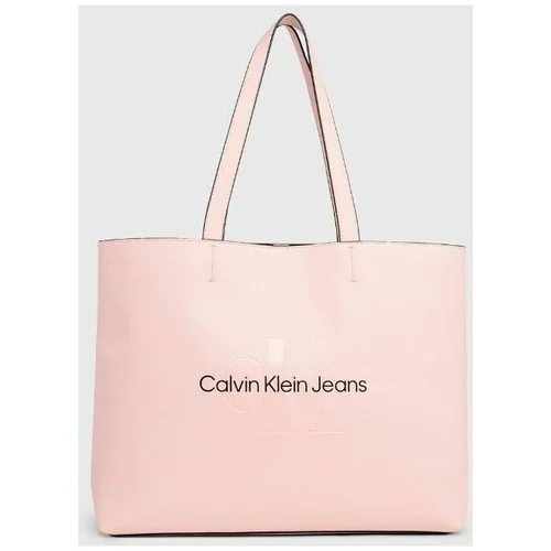 Calvin Klein Jeans Torbe K60K610825TFT Rožnata