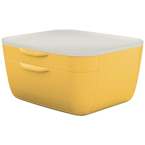 Leitz Predalnik Cosy, 2 predala, rumen Cene