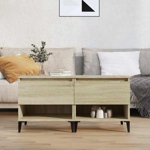 vidaXL Bočni stolići 2 kom boja hrasta 50x46x50 cm konstruirano drvo Cijene