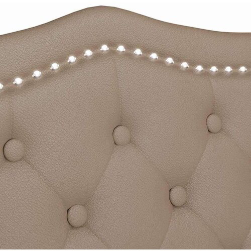  Chesterfield klupa Boja cappuccina 120.5 x 65 x 75 cm Slike