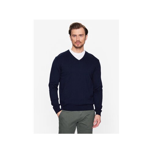 United Colors Of Benetton Pulover 1098U4486 Mornarsko modra Regular Fit Slike