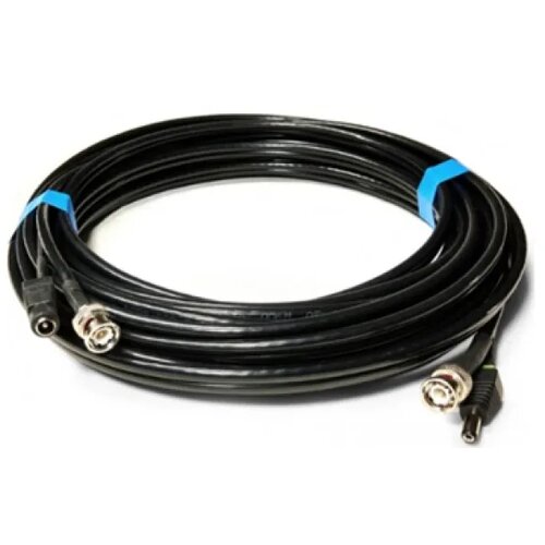 Gembird RG59+2X0.75-BNC/DC-5M Kabl, BNC+DC, CCA, 5m Cene