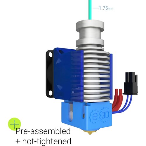 E3D V6 All-Metal Hotend Direct Drive - 1,75 mm - 24V unaprijed montirano Cene