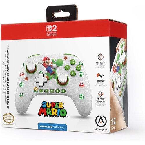  PowerA Advantage Mario & Yoshi brezžični igralni plo&scaron;ček za Switch 2 Cene