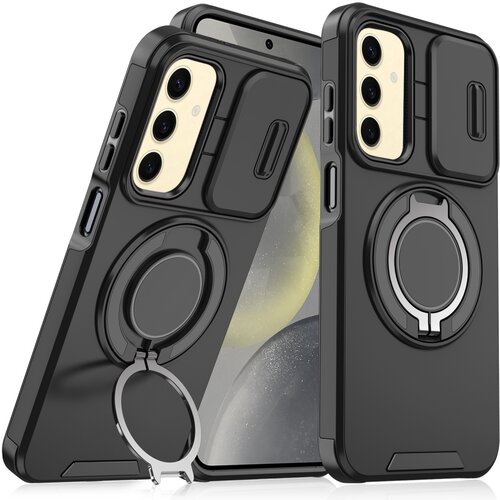 Torbica camshield ring stand za samsung S921B galaxy S24 crna Slike