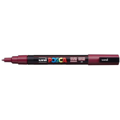 Marker Uni pc-3m Posca crveni_boja vina Cene