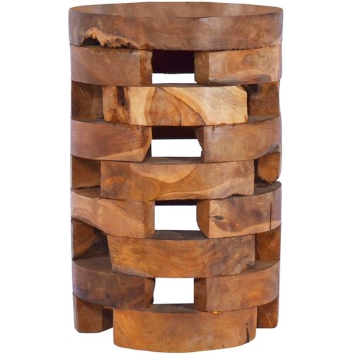 The Living Store Omarica za ob posteljo 30x30x45 cm trdna tikovina - Omarica Za Ob Posteljo, (21432136) Slike